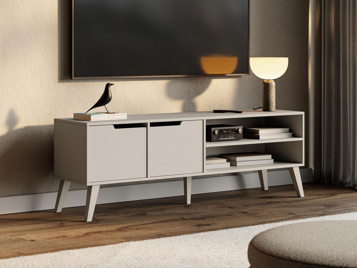 TV-LOWBOARD Nordelo 160 - Kaschmir, Holz/Holzwerkstoff (160/55/40cm) - MIRJAN24