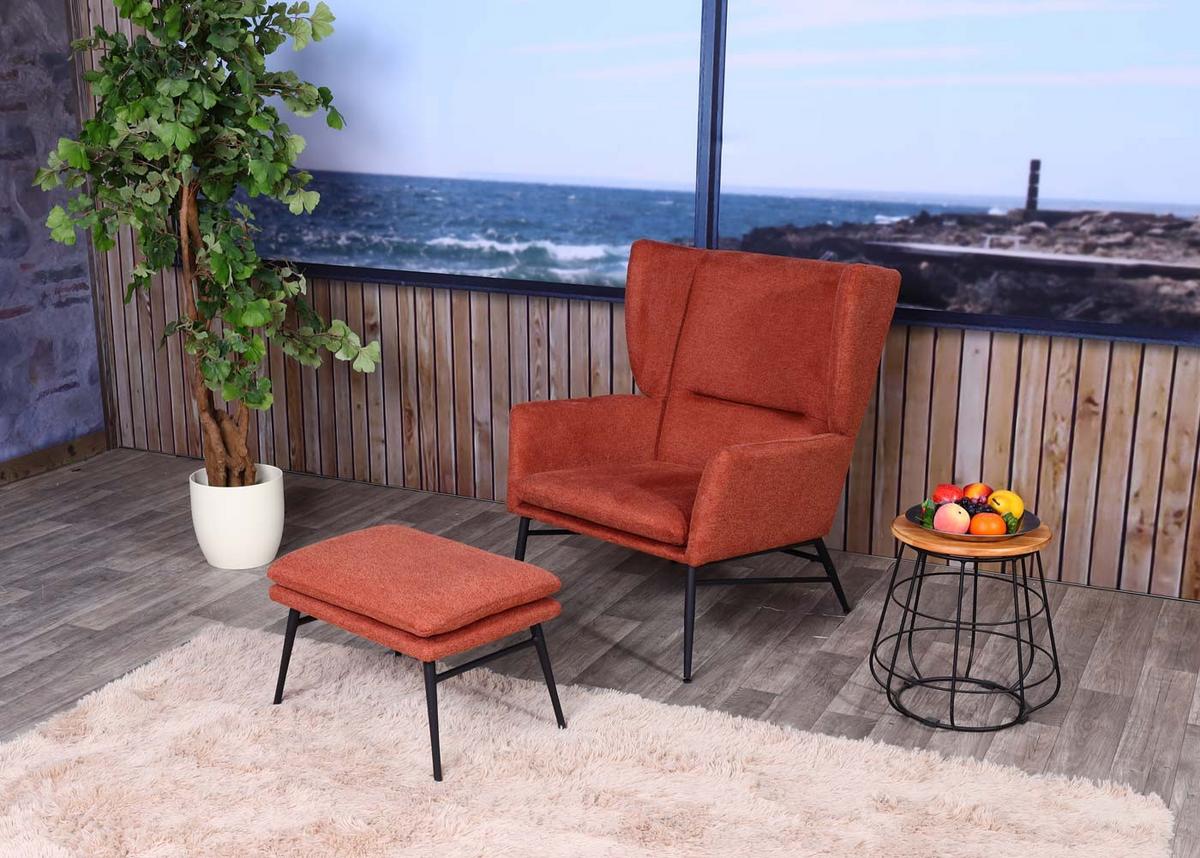 LOUNGE-SESSEL Braun - Braun, Textil (73/96/82cm) - MCW