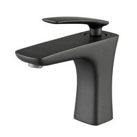 WASCHTISCHARMATUR Pentos Schwarz - Schwarz, Metall (5/20/5cm) - Badplaats