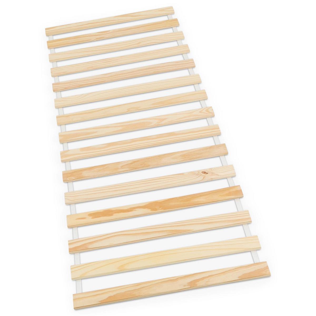 ROLLROST LATTENROST 70X140 CM - Naturfarben, Holz (70/140cm) - IDIMEX