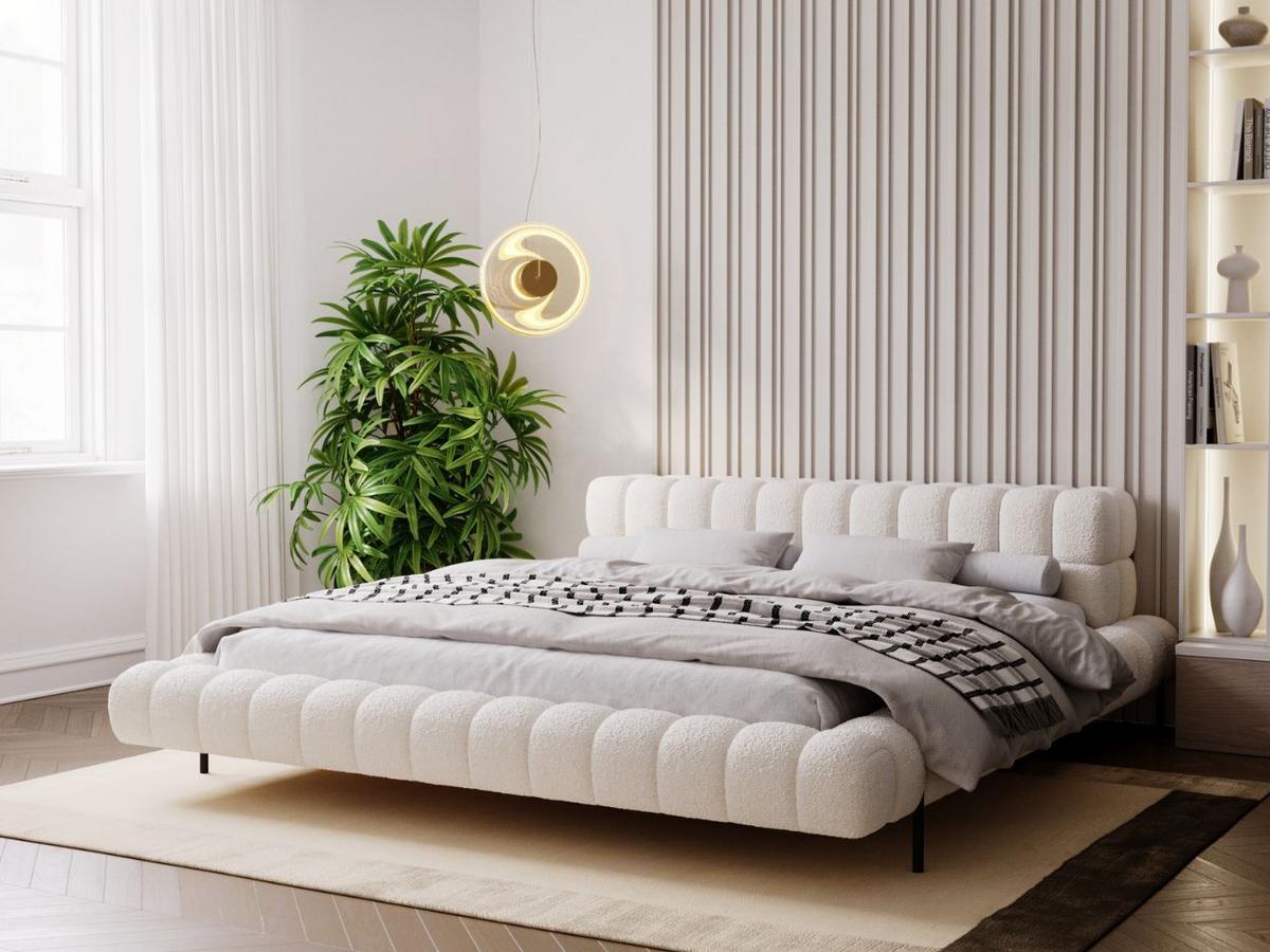 POLSTERBETT Imagine 180x200 Beige - Beige, Textil (180/200cm) - Graingold