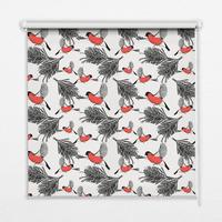 INNENROLLO - Fensterrollo - Rollo - 110x140 cm - Gimpel - Rot, Kunststoff (110/140/0.5cm) - TULUP