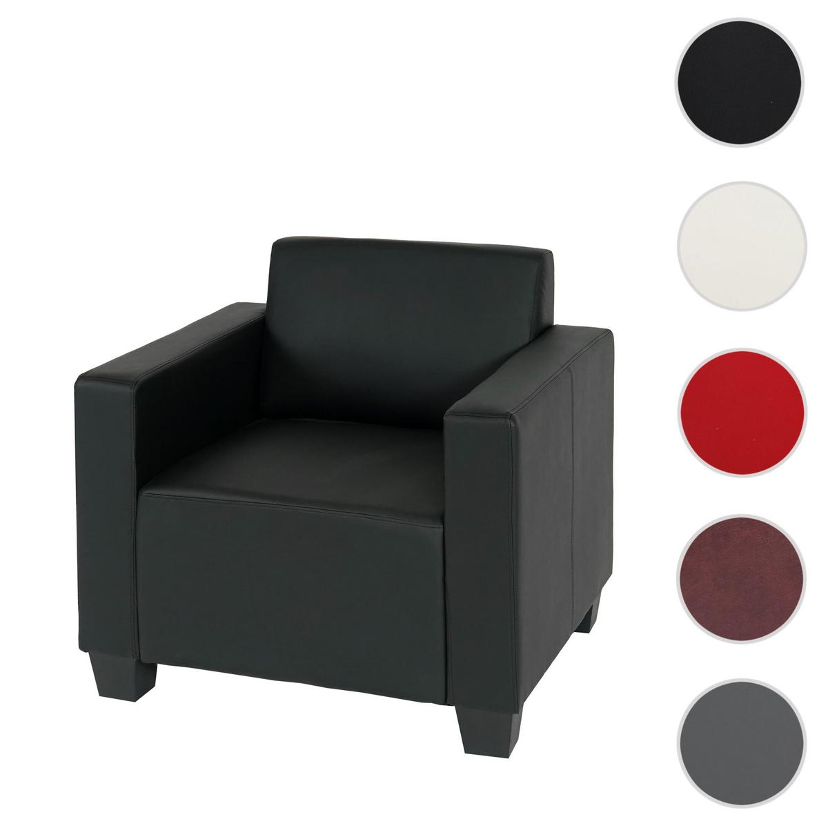 LOUNGESESSEL Schwarz - Schwarz, Textil (82/76/72cm) - MCW