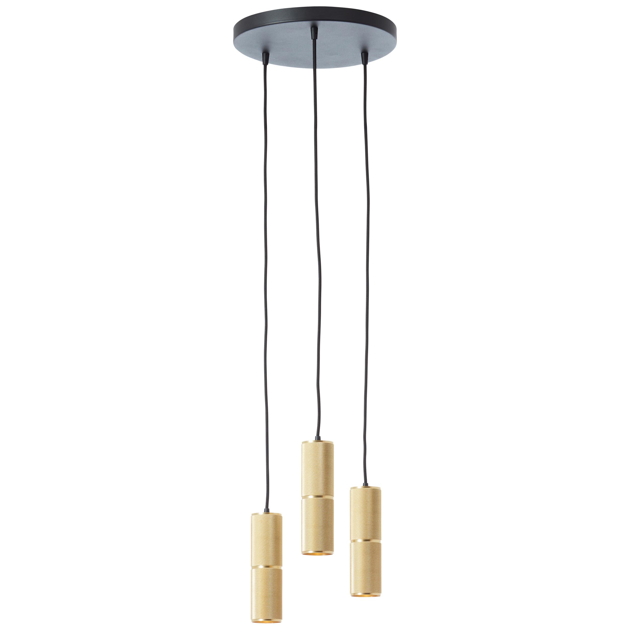 PENDELLEUCHTE Marty G80051/86 - Schwarz, Metall (30/30/150cm) - Brilliant