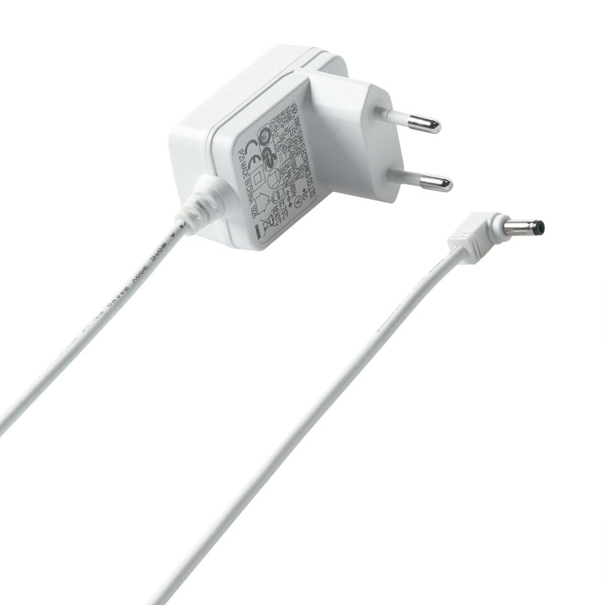 LED-TISCHLAMPE Weiß Tuira - Weiß, Kunststoff (21/21/22cm) - Beliani