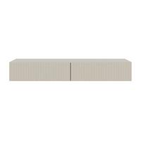 SCHMINKTISCH Veldio Graubeige 110 cm - Taupe, Holzwerkstoff (110/16/40cm) - Selsey