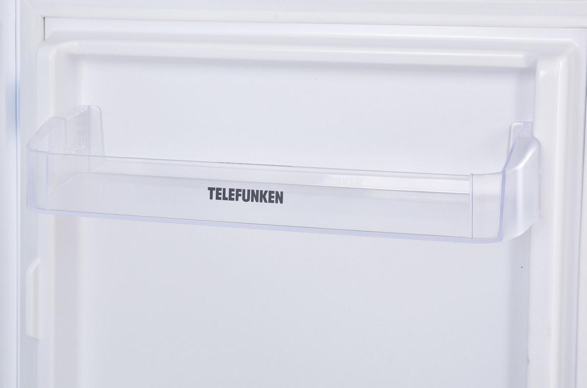 KÜHLSCHRANK Einbau, mit Gefrierfach, 102cm Nische, Schlepptür-Technik, 139 Liter Nutzinhalt - Weiß, Glas/Kunststoff (54/102/54.5cm) - Telefunken