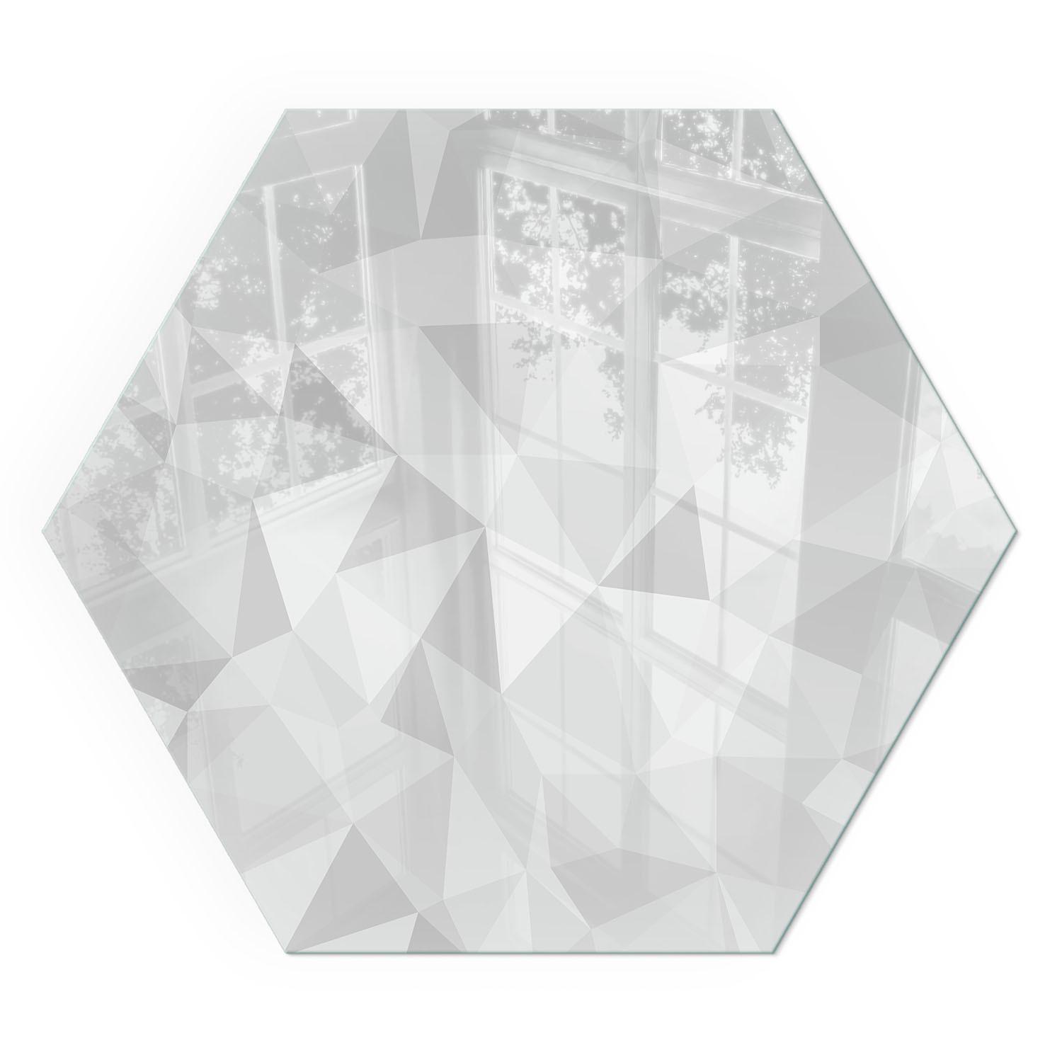GLASPLATTE für Kamin h40 cm - Grau, Glas (40/40/0.4cm) - TULUP