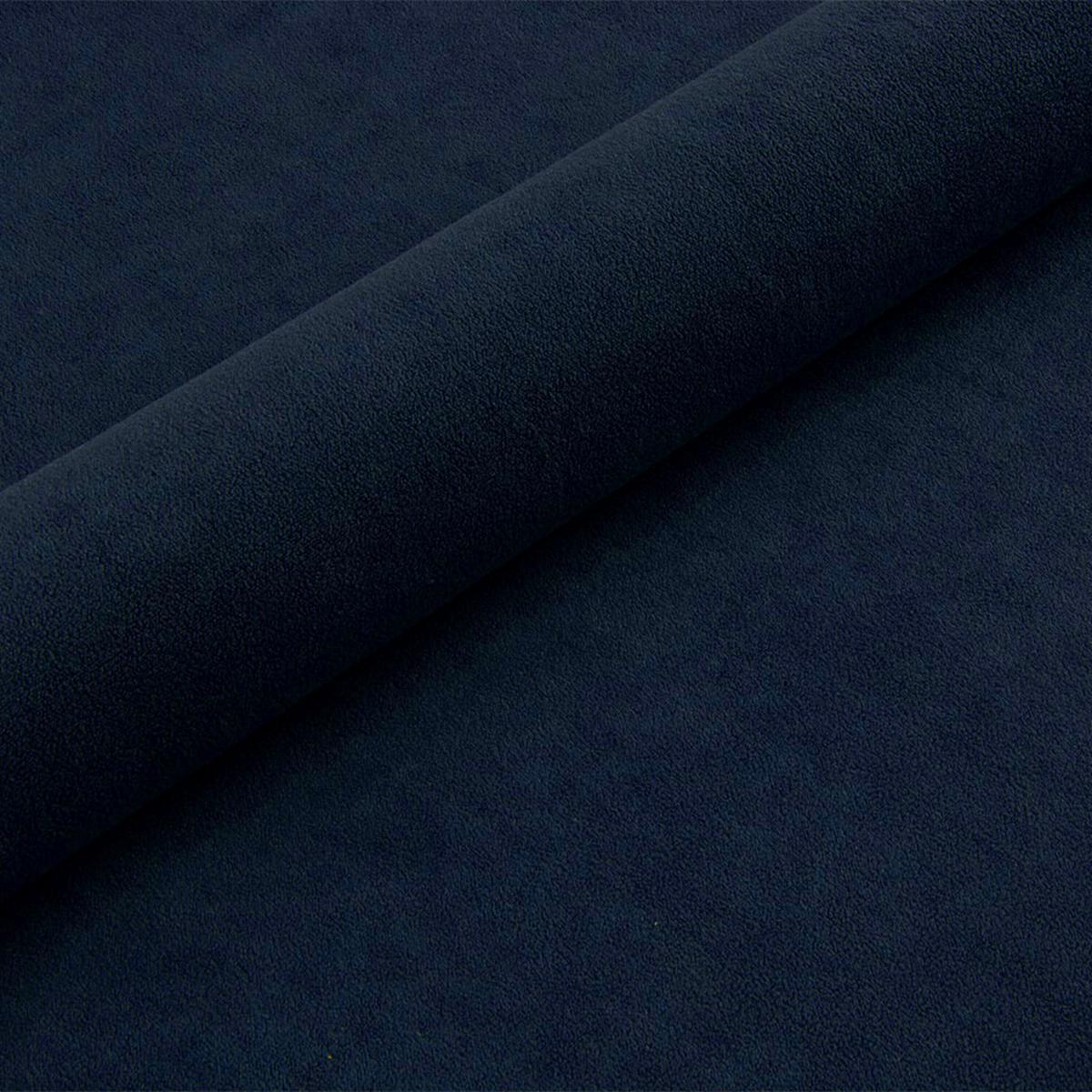 POLSTERBETT Harmony mit Stauraum 180/200 cm Marineblau im Uttario Stoff - Chromfarben/Dunkelblau, Holz/Holzwerkstoff (180/200cm) - AltaBeds