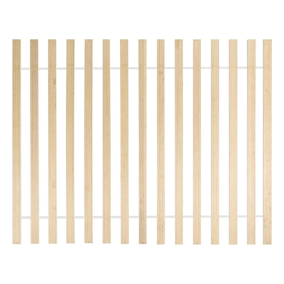 BETT mit Lattenrost 180/200 cm Kiefernholz Hellbraun Gonfaron - Hellbraun, Holz (180/200cm) - Beliani