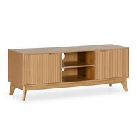 TV-ELEMENT Oporto 2 türen Eichenfarbe - Honigeiche, Holzwerkstoff (130/50/40cm) - VS Venta-stock