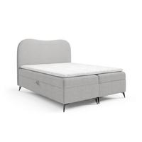 BOXBETT Blair - Grau, Holzwerkstoff/Textil (160/200cm) - Fun Möbel