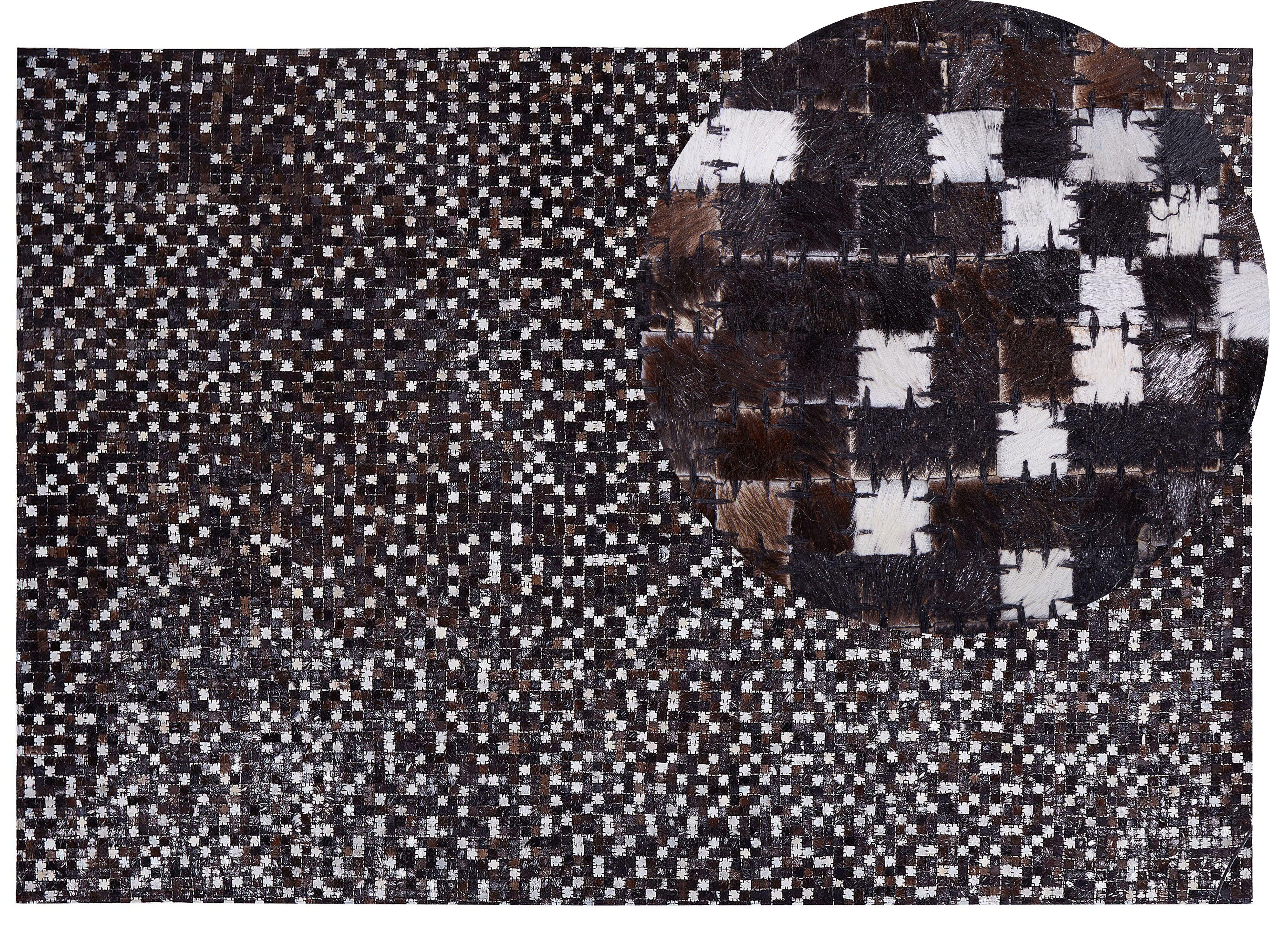 KURZFLOR-TEPPICH Akkese 230/160 cm - Braun, Fell (160/230cm) - Beliani