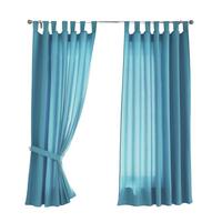 VORHANG 2ER SET POTSDAM HxB 175x140 cm Türkis - Türkis, Textil (140/175cm) - Gardinenbox