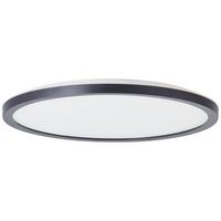 AUFBAUPANEEL Brennan G99653/26 - Schwarz, Metall (29.4/29.4/2.5cm) - Brilliant