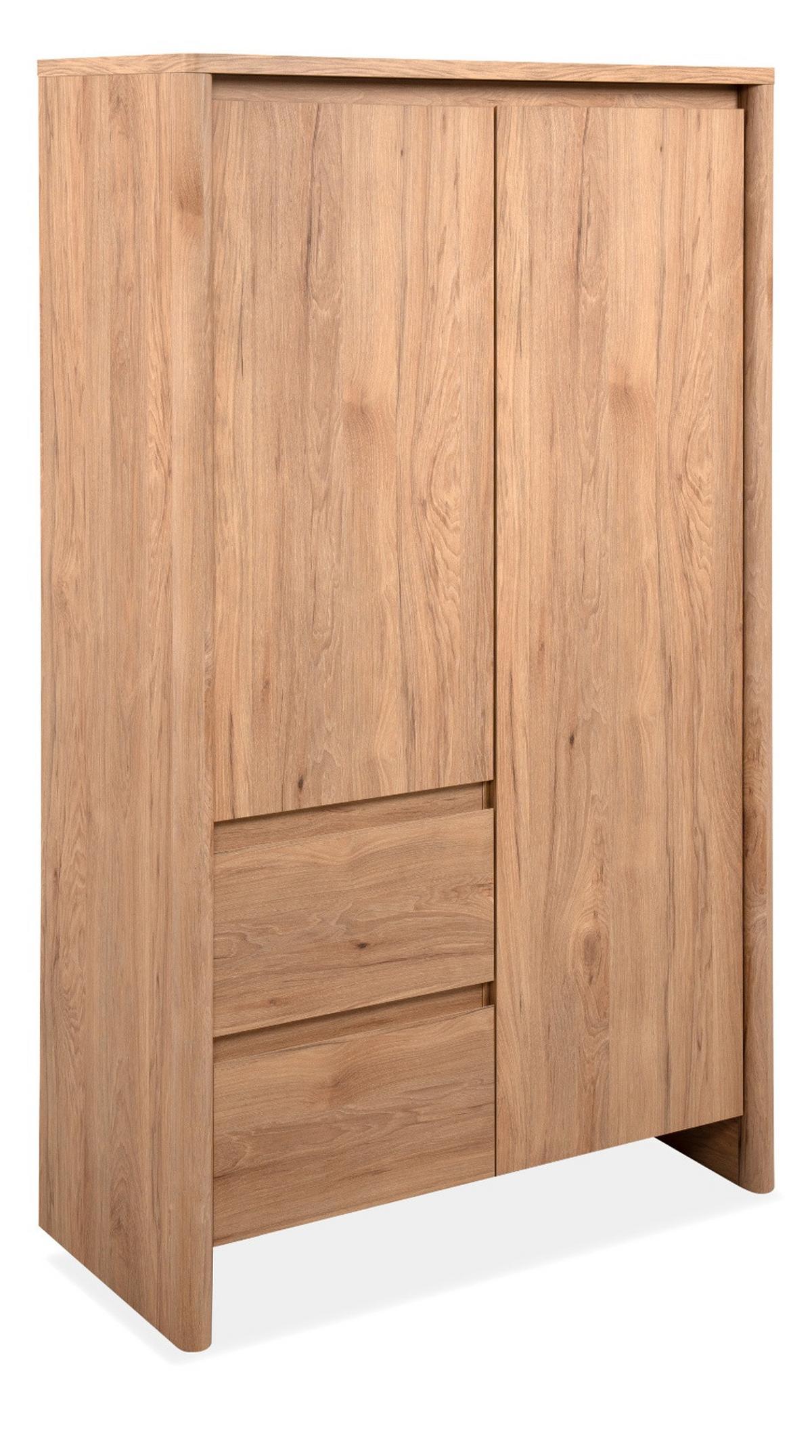 HIGHBOARD Hickory Walnuss 86 x 140 cm, Kommode mit viel Stauraum - Walnussfarben, Holzwerkstoff (86/140/40cm) - Furn.Design