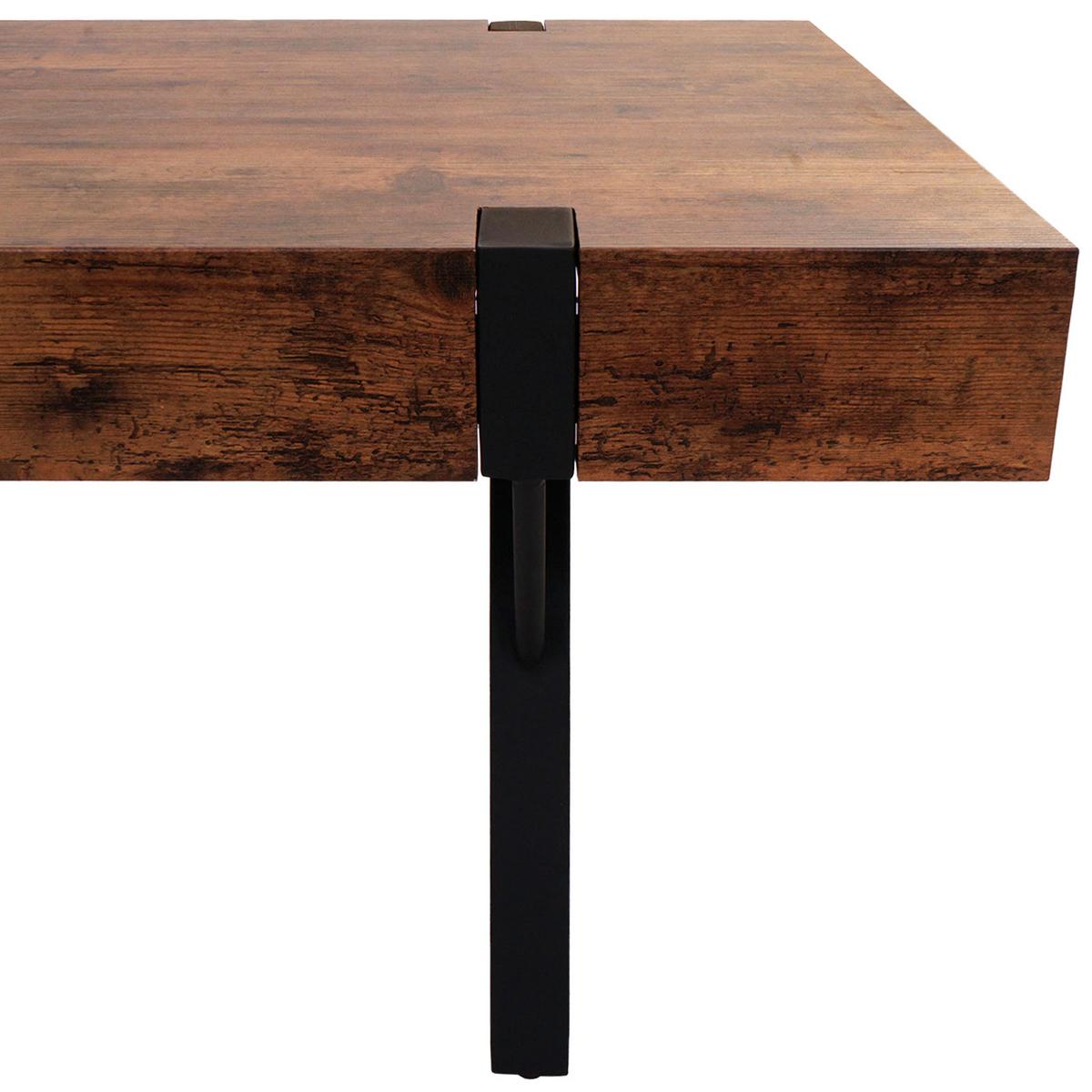 COUCHTISCH eckig Wildeiche Dekor - Wildeiche, Holz (60/110/43cm) - MCW