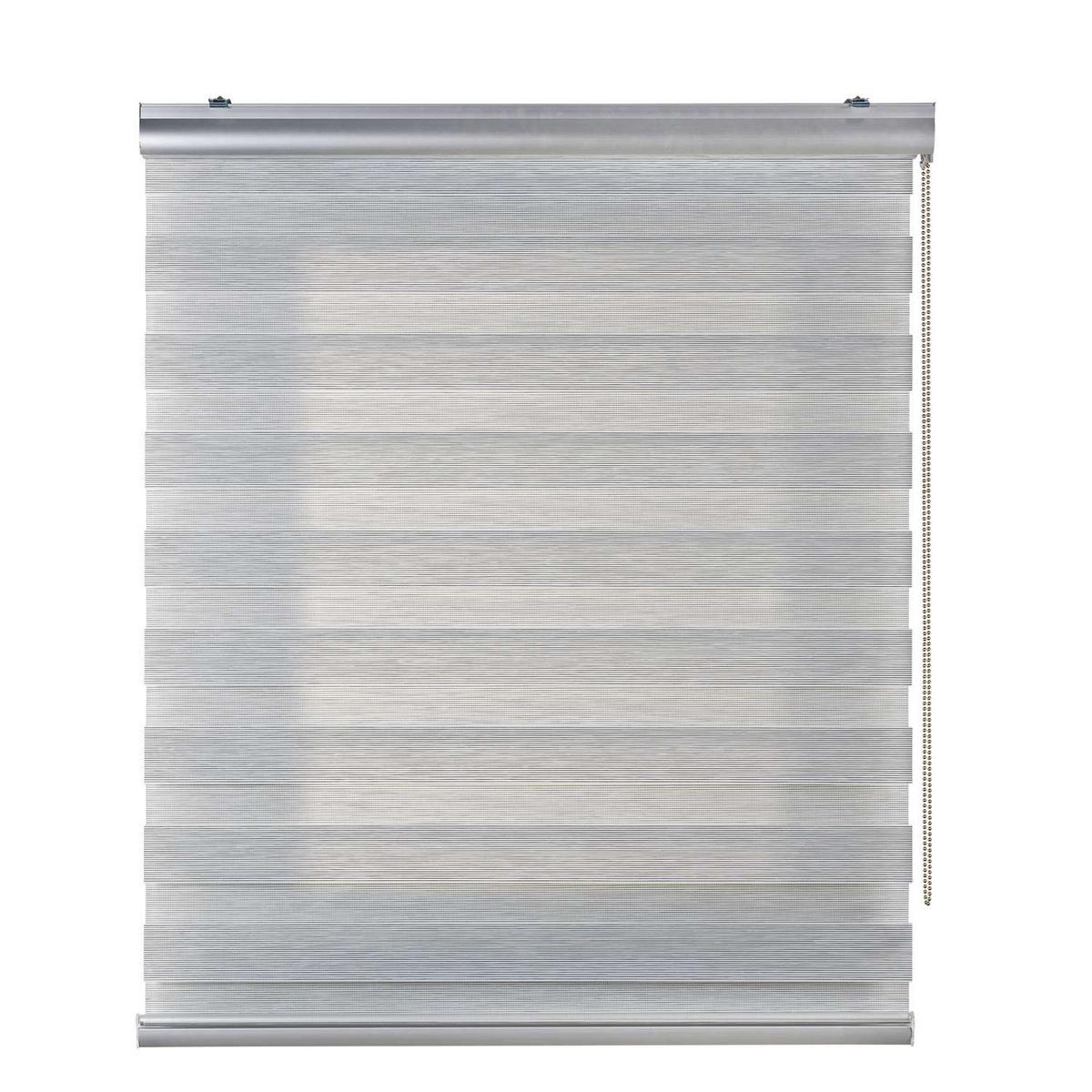 DOPPELROLLO Grau 140x250 cm - Grau, Kunststoff (140/250cm) - STORESDECO