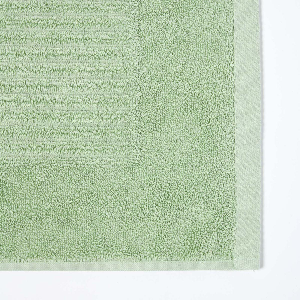 BADEMATTE Imperial 50/80 cm, Baumwolle - Salbeigrün, Textil (50/80cm) - Homescapes