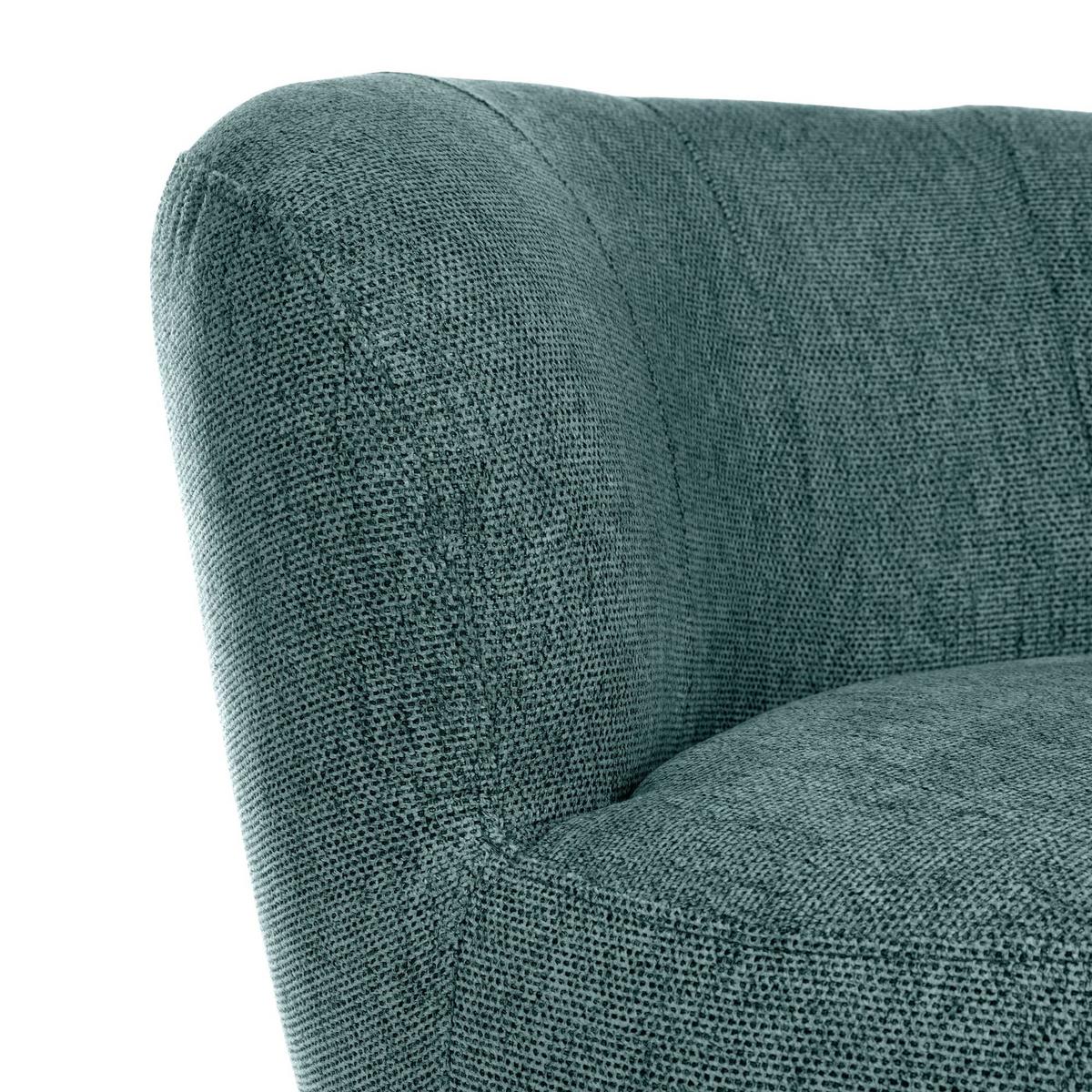 KINDERSESSEL Kayla Flachgewebe petrol - Petrol, Kunststoff (55/61/50cm) - 58aufmkessel