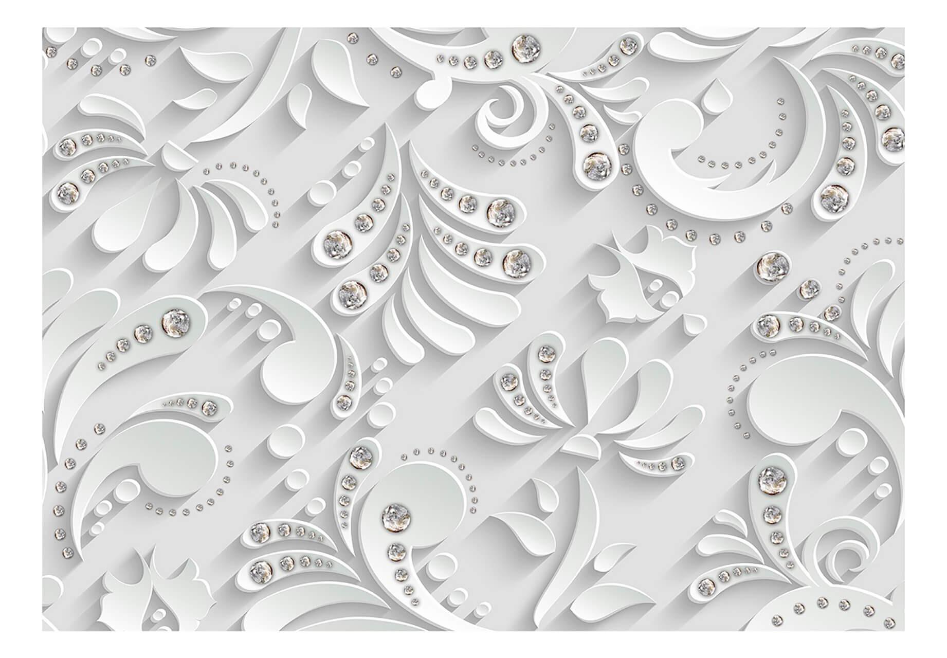 VLIESTAPETE 150/105 cm - Weiß, Textil (150/1cm) - KUNSTLOFT