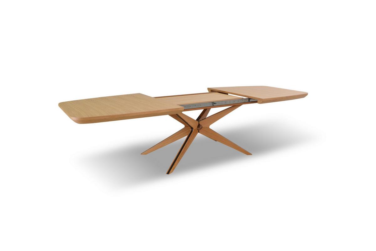 ESSTISCH SOLIDO Ausziehbar 200 - 300 / 110 x 76 cm - Eichefarben, Holz (200/110/76cm) - MASSENO
