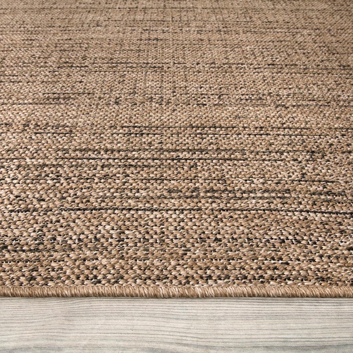FLACHWEBTEPPICH, meliert, aus Polypropylen, Beige, 160 x 220 cm - Beige, Textil (220/160cm) - KADIMA DESIGN