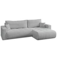 ECKSOFA CLOUD II XL mit Schlaffunktion Vibe 85 - Grau, Textil (280/152cm) - Lookway