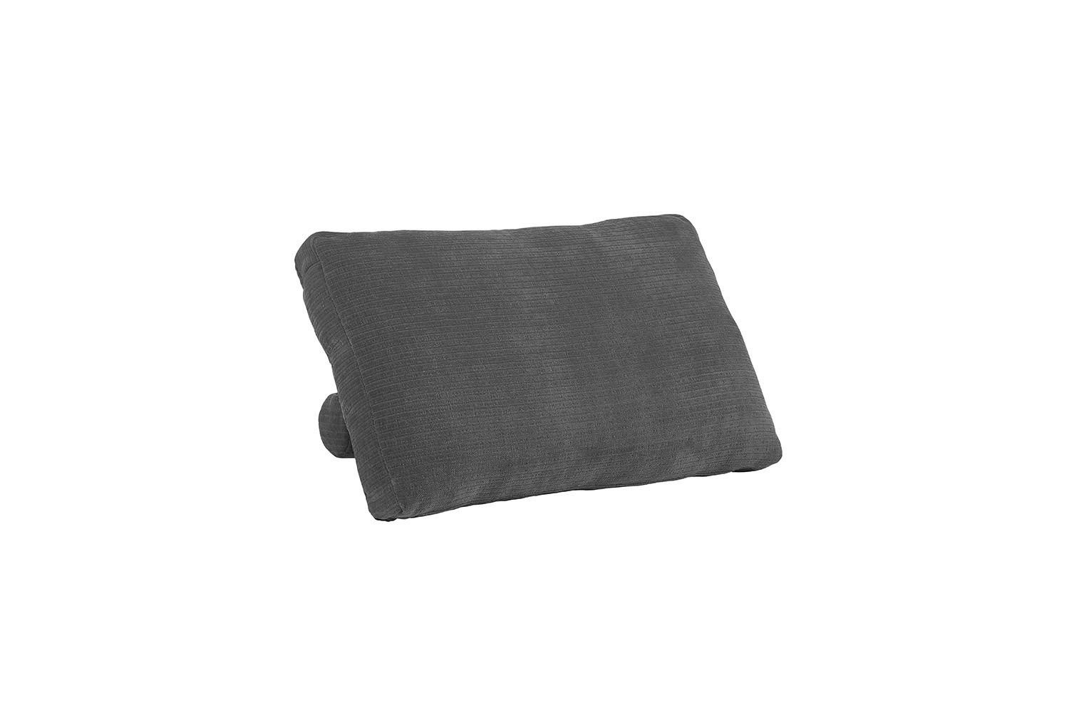 RÜCKENKISSEN SEPHI Anthrazit Cord - Anthrazit, Textil (70/20cm) - KAWOLA