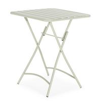 GARTENKLAPPTISCH Perla 60/60/74 cm Metall - Grün, Metall (60/60/74cm) - VS Venta-stock