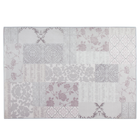 KURZFLOR-TEPPICH Ballica 230/160 cm - Grau, Kunststoff (160/230cm) - Beliani