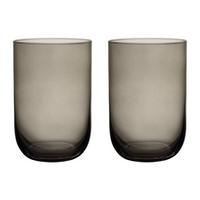 LONGDRINKBECHER Like Glass Smoke 385 ml 2er Set - Grau, Glas (0.385L) - like.Villeroy & Boch