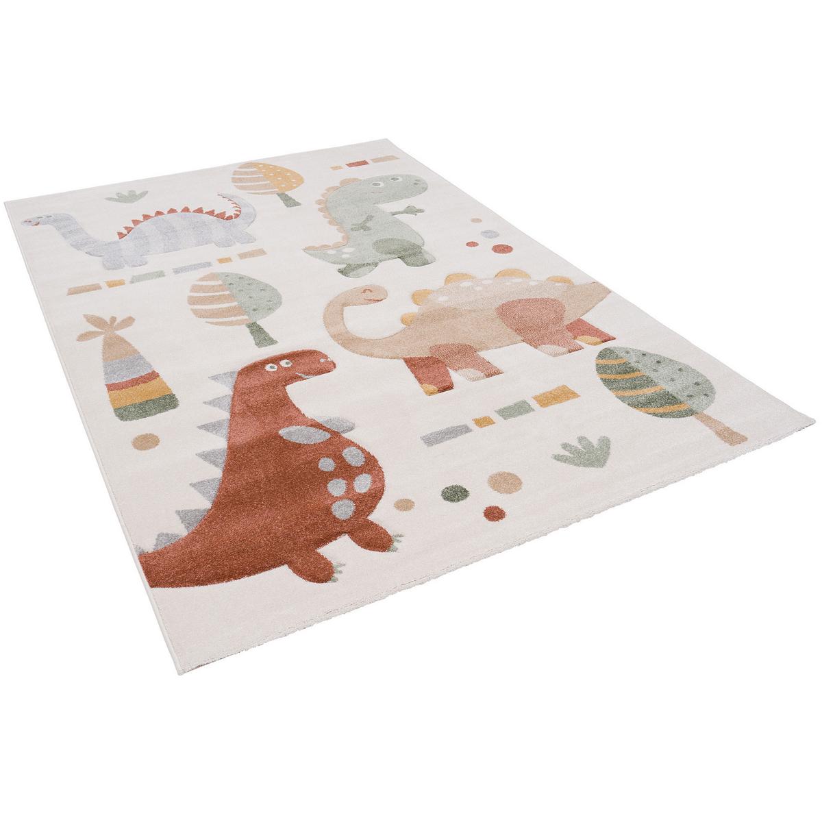 KINDER TEPPICH MAUI KIDS DINOS - Creme, Textil (160/230cm) - Pergamon