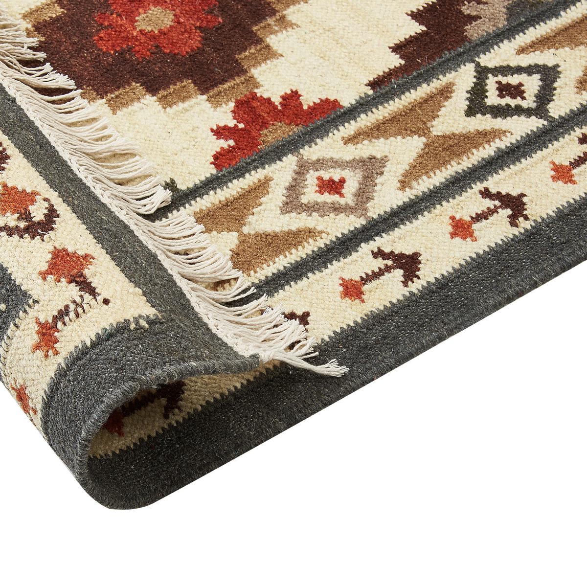 KELIM-TEPPICH vintage Ghukasavan 300/200 cm - Multicolor, Textil (200/300cm) - Beliani