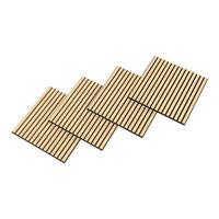 AKUSTIK WANDPANEEL-SET Vang 4-TLG. II - Eiche Artisan, Holzwerkstoff/Kunststoff (60/60/2.1cm) - NEU.HOLZ