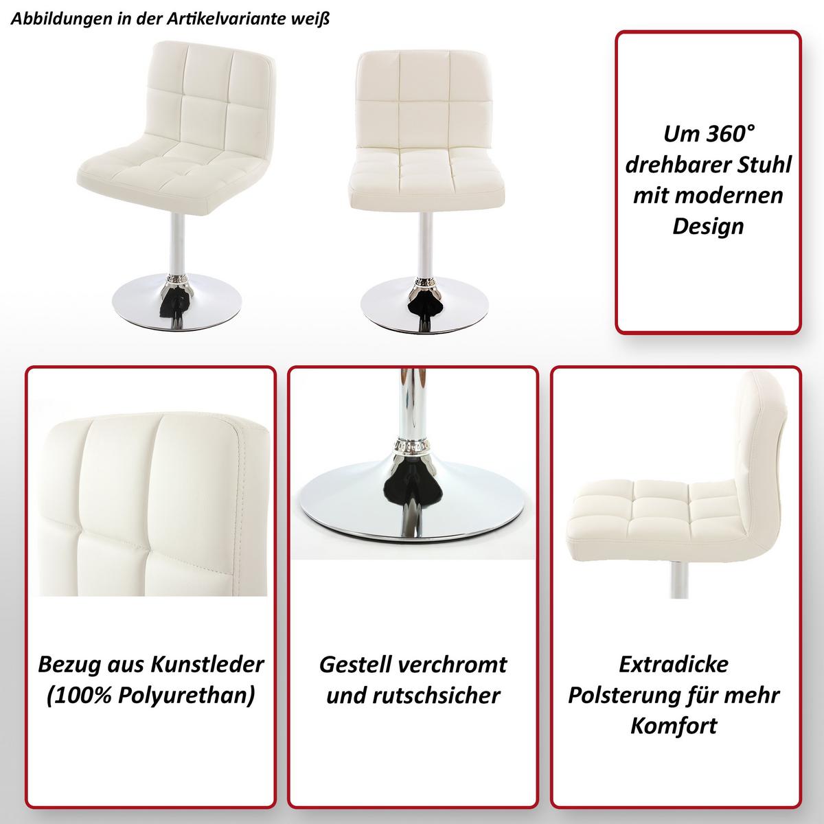 ESSZIMMERSTUHL Hellgrau 2er-Set - Taupe/Hellgrau, Textil (43/76/43cm) - MCW