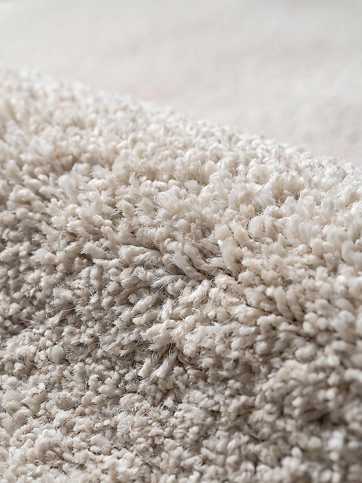 TEPPICHLÄUFER Uni BORMIDA Polypropylen Creme 80 x 150 cm - Beige, Textil (80/150cm) - KADIMA DESIGN