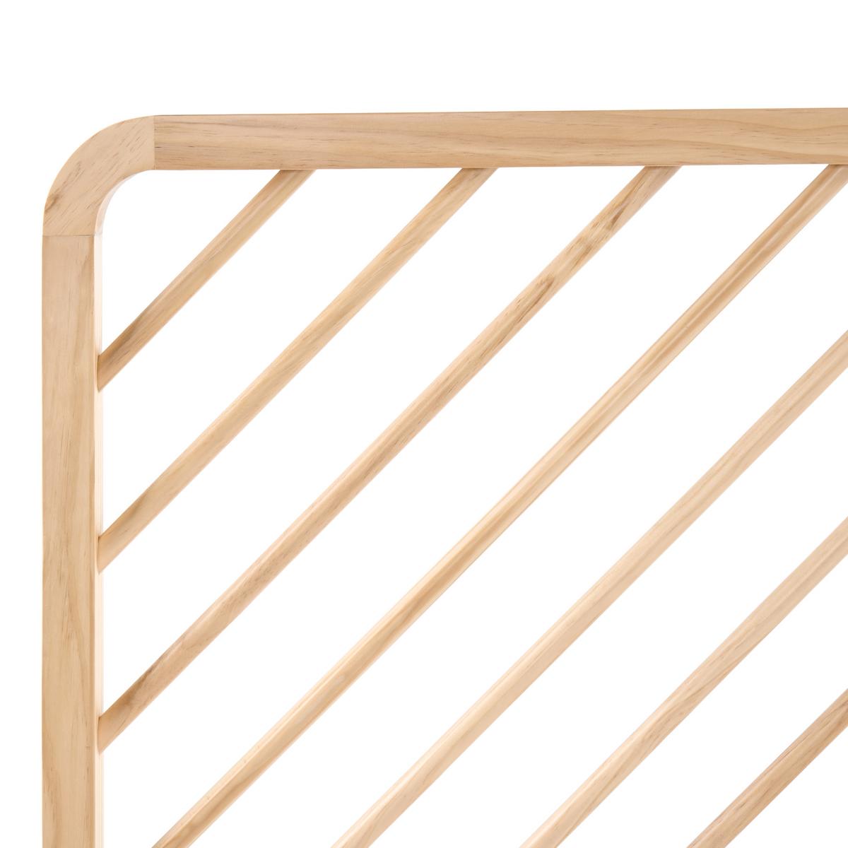 BETT mit Lattenrost 160/200 cm Kiefernholz Hellbraun Sephos - Hellbraun, Holz (160/200cm) - Beliani