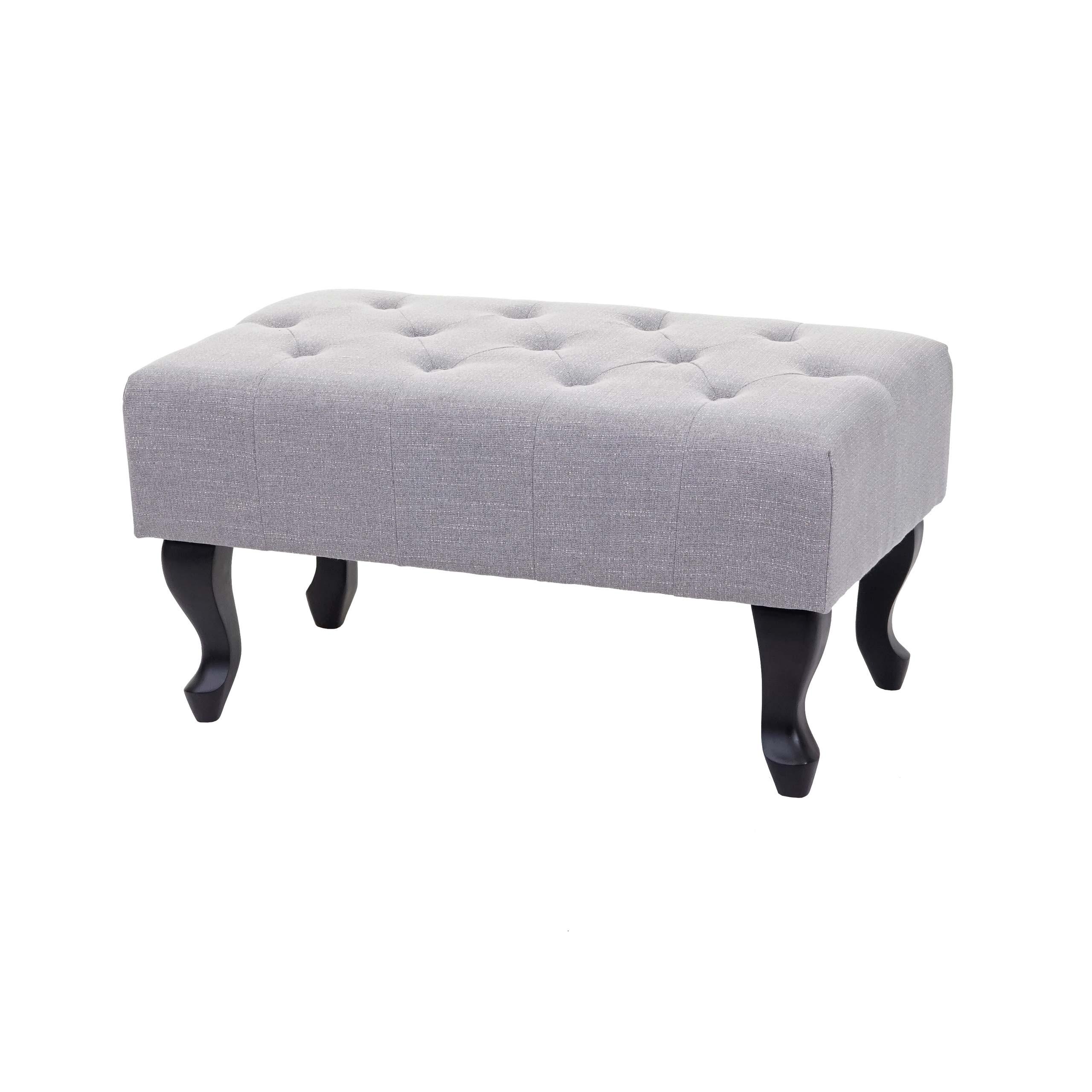 OTTOMANE WASSERABWEISEND Grau - Grau, Textil (77/39/47cm) - MCW