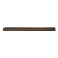 TV-LOWBOARD Bemmi Slim 6-türig, Holzoptik Walnuss Wisconsin, 300 cm - Dunkelbraun, Holzwerkstoff (300/18.2/31.6cm) - Selsey