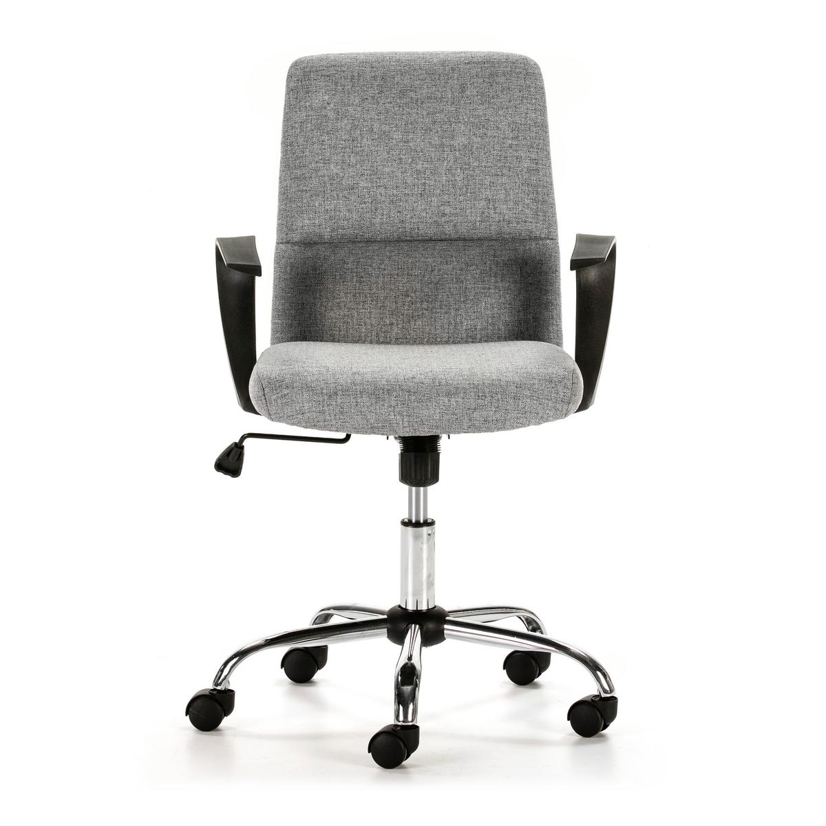 DREHSTUHL Teo Liegefunktion Hellgrau - Hellgrau, Textil (56/80/57cm) - VS Venta-stock