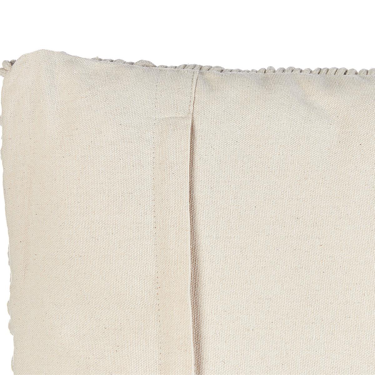DEKOKISSEN 2er-Set Hellbeige 45/45 cm Pattan - Beige, Textil (45/45cm) - Beliani