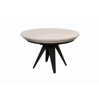 ESSTISCH GLOBO Ausziehbar 120 - 220 / 120 x 76 cm - Schwarz/Weiß, Holz (120/120/76cm) - MASSENO