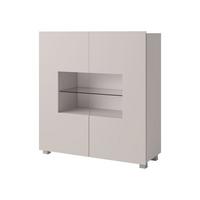 KOMMODE Calabrini 01 - Kaschmir, Holzwerkstoff (100/107/35cm) - MIRJAN24