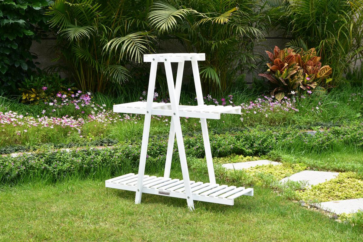 needs&wants PFLANZENREGAL aus Holz wetterfest für Balkon & Garten online kaufen ➤ mömax