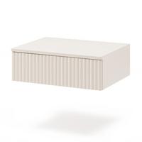 NACHTTISCH Soft mit 1 Schublade, ohne Beinen, Kaschmir - Kaschmir, Holzwerkstoff (50/17/38cm) - Beautysofa