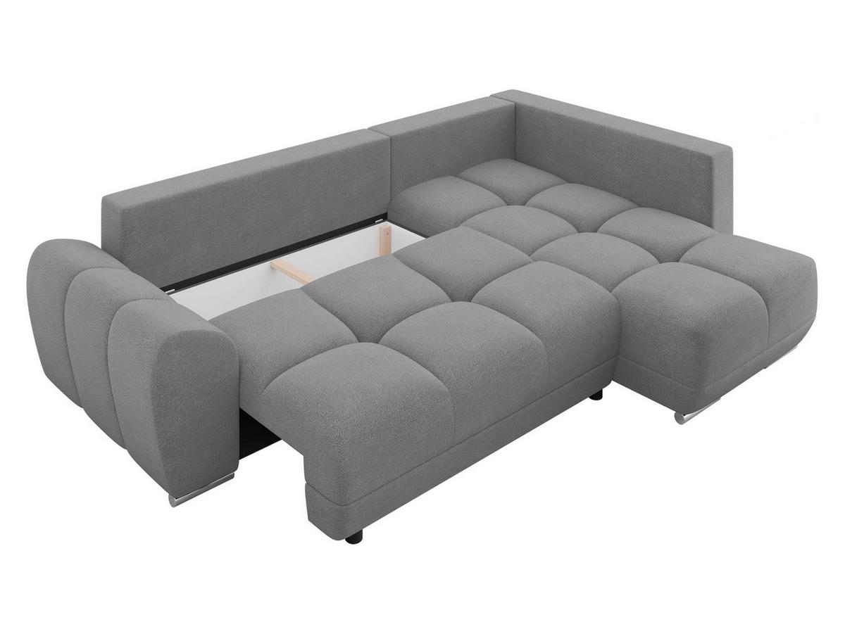 ECKSOFA Forest, Seite: Links - Schwarz/Bronzefarben, Holz/Kunststoff (290/183cm) - MIRJAN24