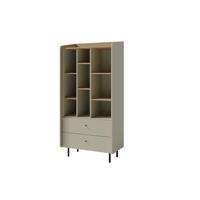BÜCHERREGAL VETTA 80x42x170 cm, Regal Eichefarben - Eichefarben/Naturfarben, Holzwerkstoff (80/170/42cm) - MASSENO
