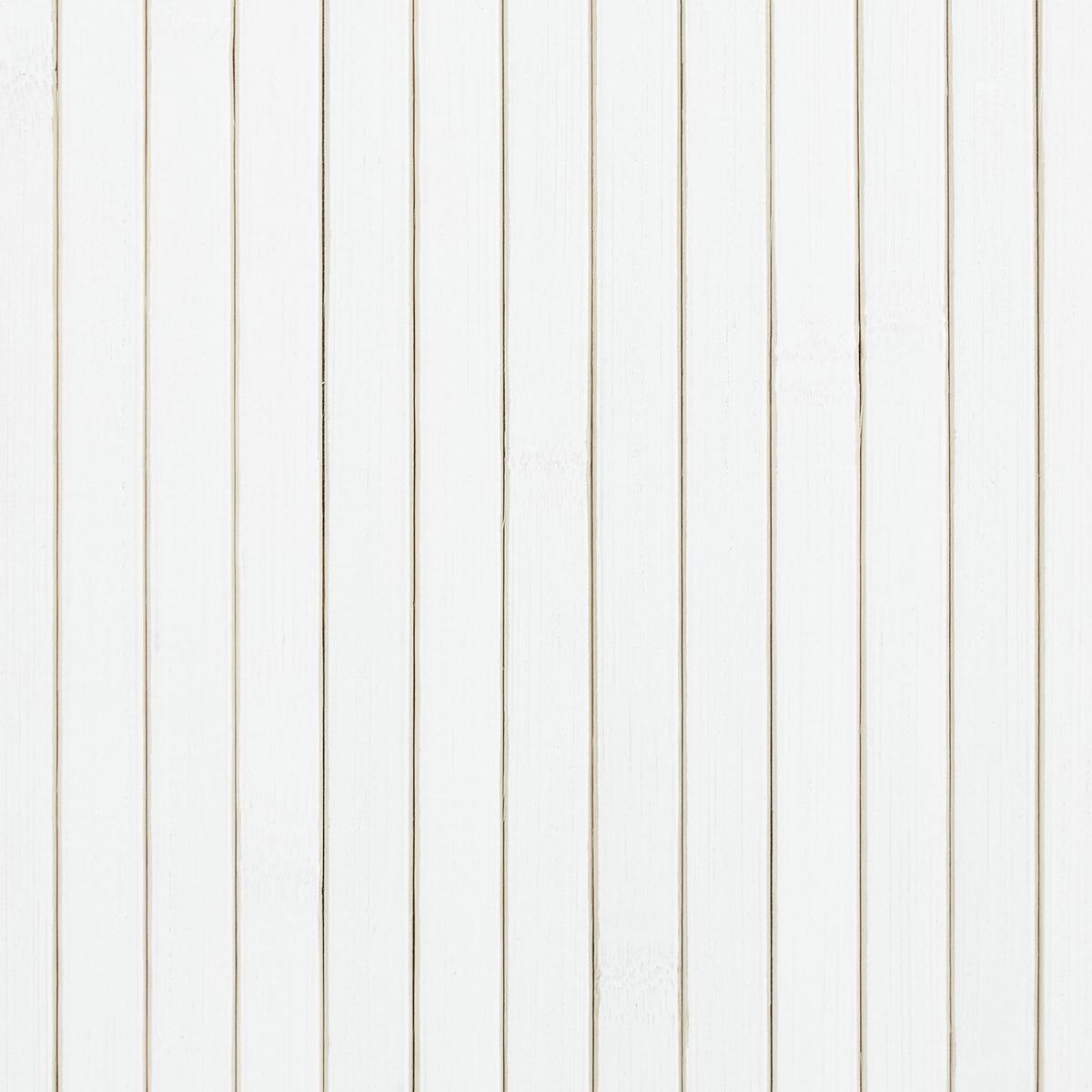 KORB Weiß Kalthota - Weiß, Holz (52/60/34cm) - Beliani