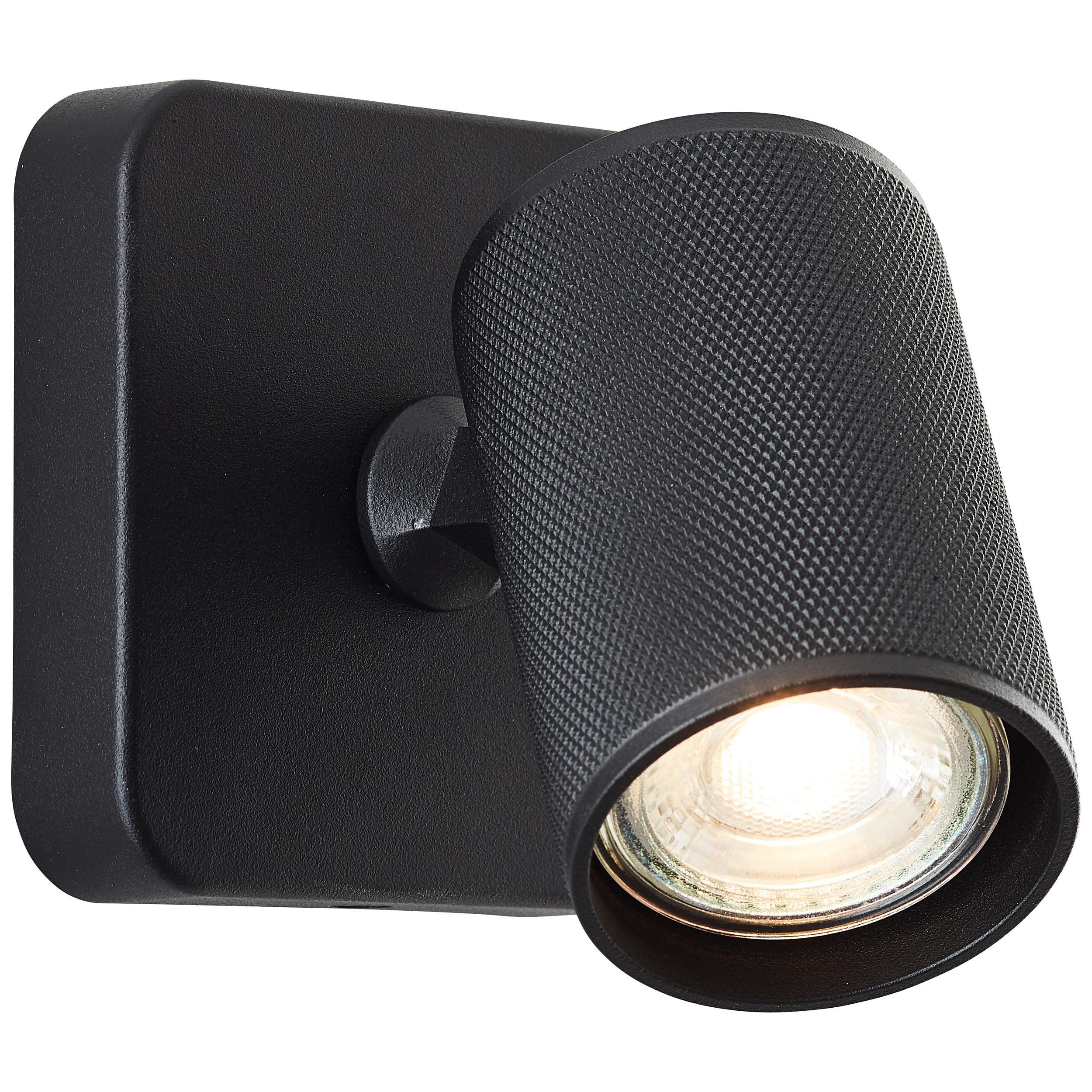 WANDSPOT Marty G99201/76 - Schwarz, Holz (10/12.1/10cm) - Brilliant